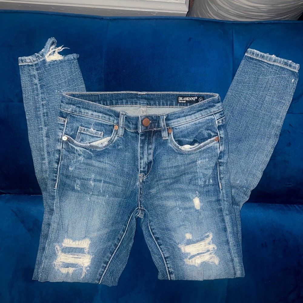 Blank NYC Women's Ripped Denim Jeans Size 4//27